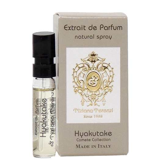 Tiziana Terenzi Hyakutake 1.5ml extrait de parfum sample vial – niche scent, fast and free shipping Ghbb Trading