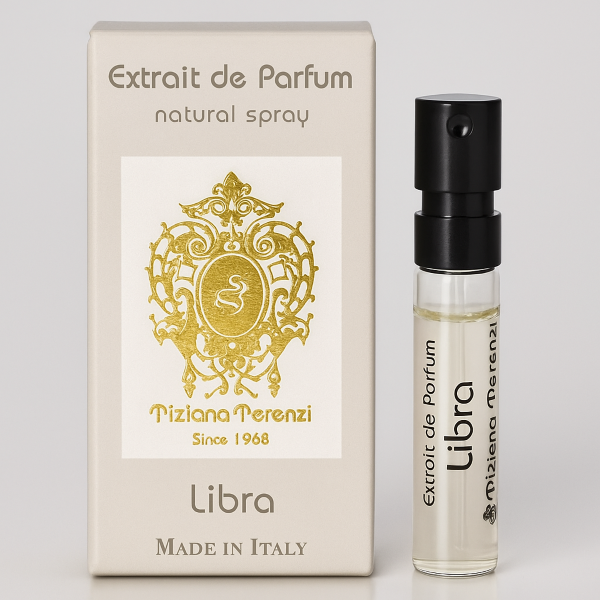 Tiziana Terenzi LIBRA Extrait de Parfum 1.5ml sample vials with boxes – luxury niche perfume Ghbb Trading