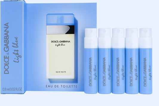 5 Dolce&Gabbana Light Blue Eau de Toilette Spray Vial 0.8ml Ghbb Trading