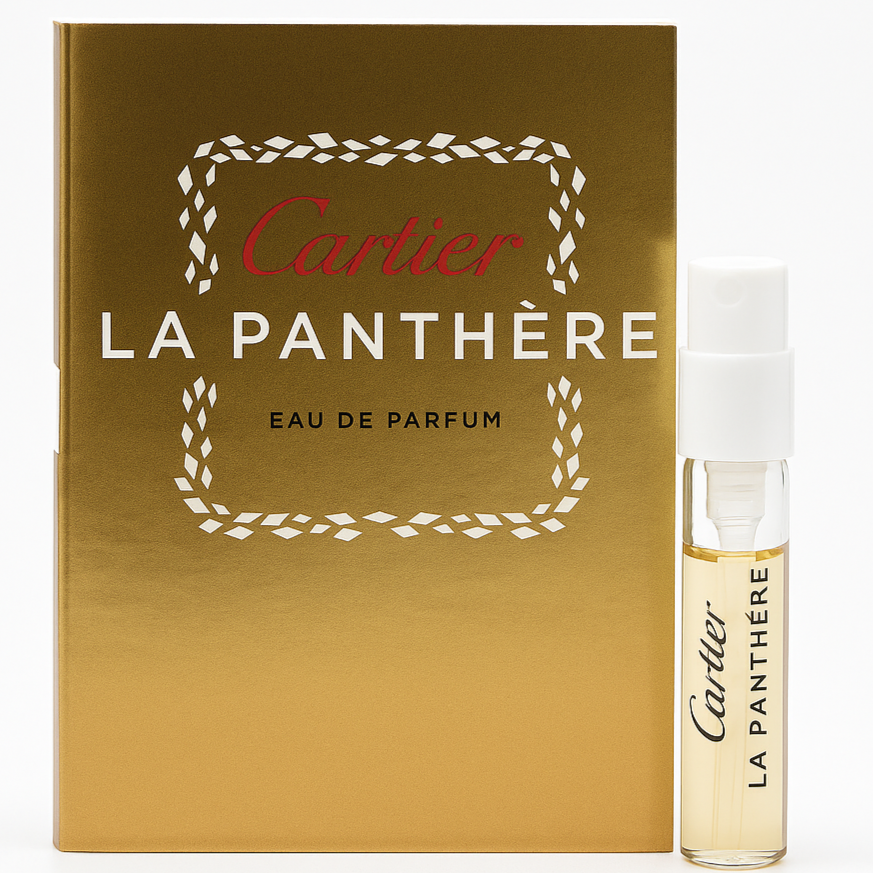 Cartier La Panthère Eau de Parfum 1.5ml spray sample – authentic vial by GHBBFashion