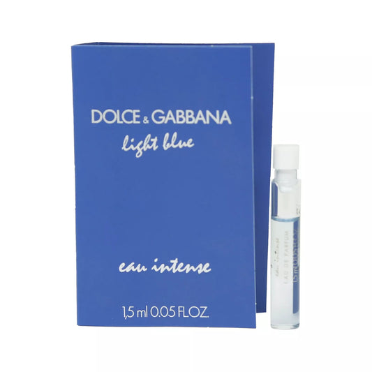 Dolce & Gabbana Light Blue Eau Intense EDP 1.5ml Mini Splash Sample for Women Ghbb Trading