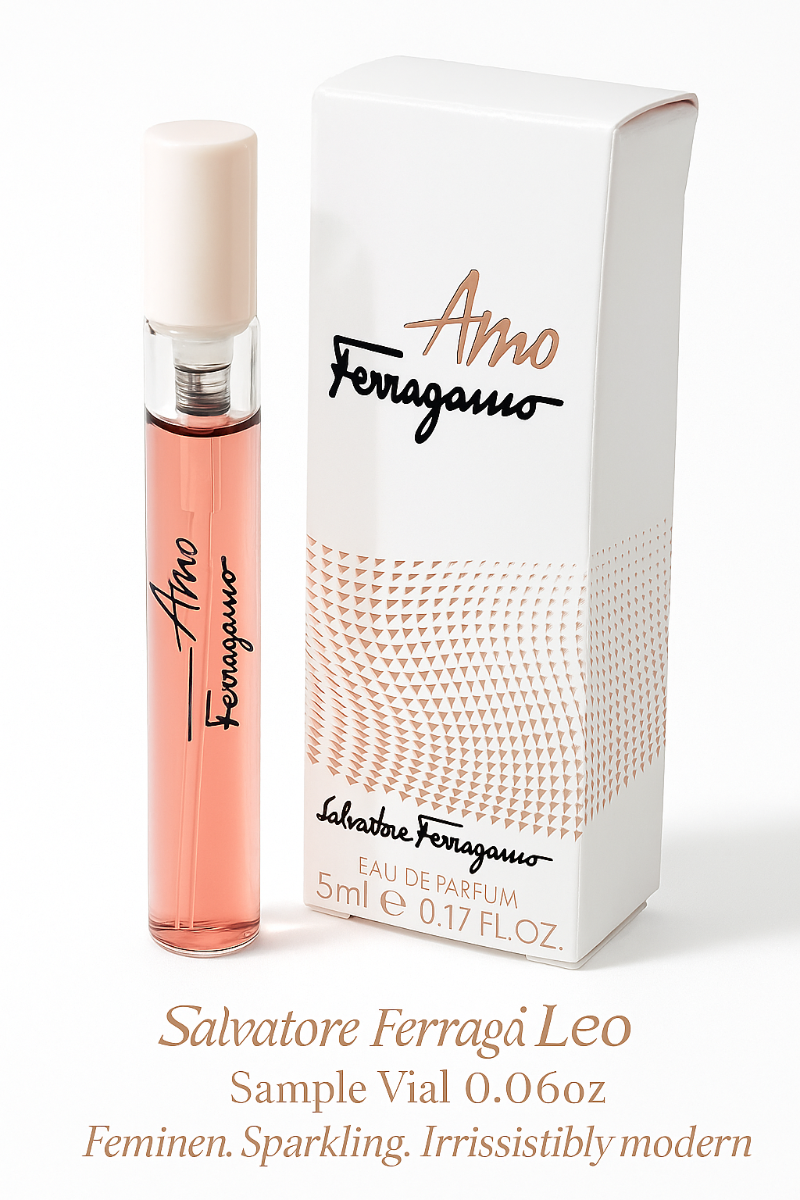 Salvatore Ferragamo Amo Eau de Parfum 5ml spray – mini perfume for women by Ghbb Trading