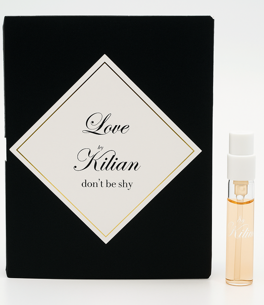 Kilian Love Don’t Be Shy 1.5ml Eau de Parfum spray sample – sweet gourmand fragrance vial from Ghbb Trading