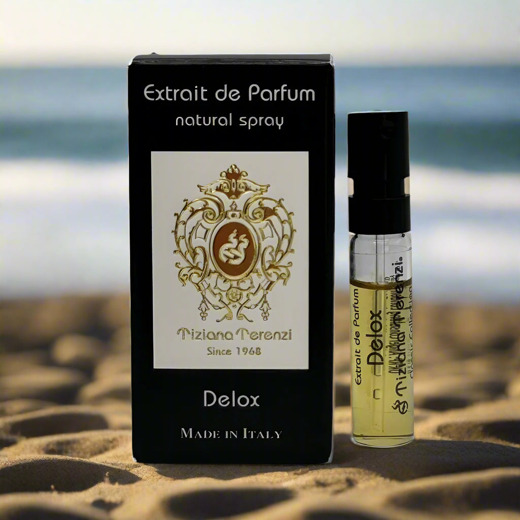 Tiziana Terenzi DELOX 1.5ml extrait de parfum sample vial with box Ghbb Trading