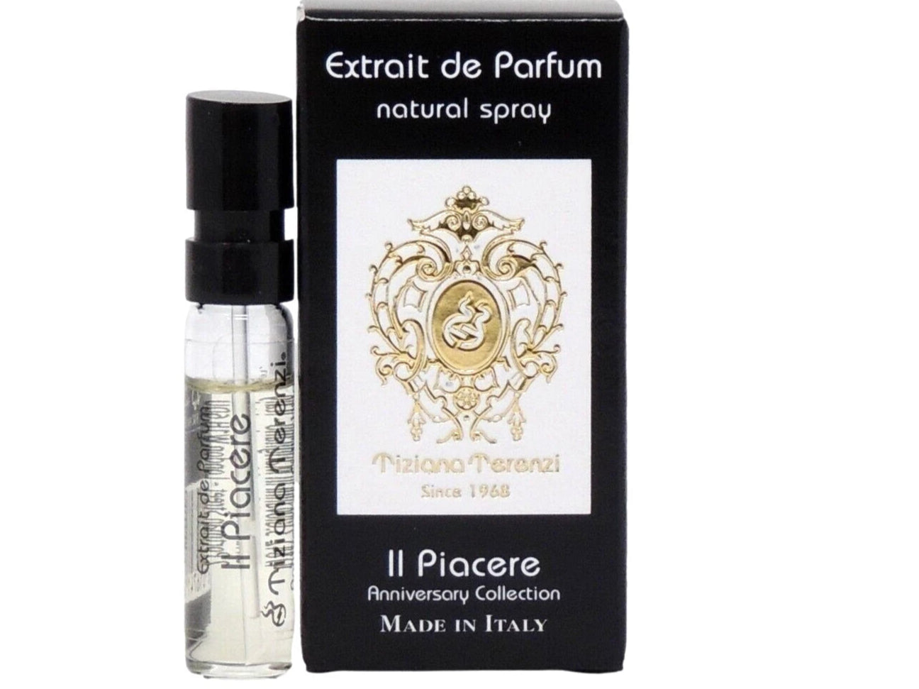 Tiziana Terenzi IL PIACERE 1.5ml Extrait de Parfum Sample Vial – Unisex Niche Fragrance Ghbb Trading