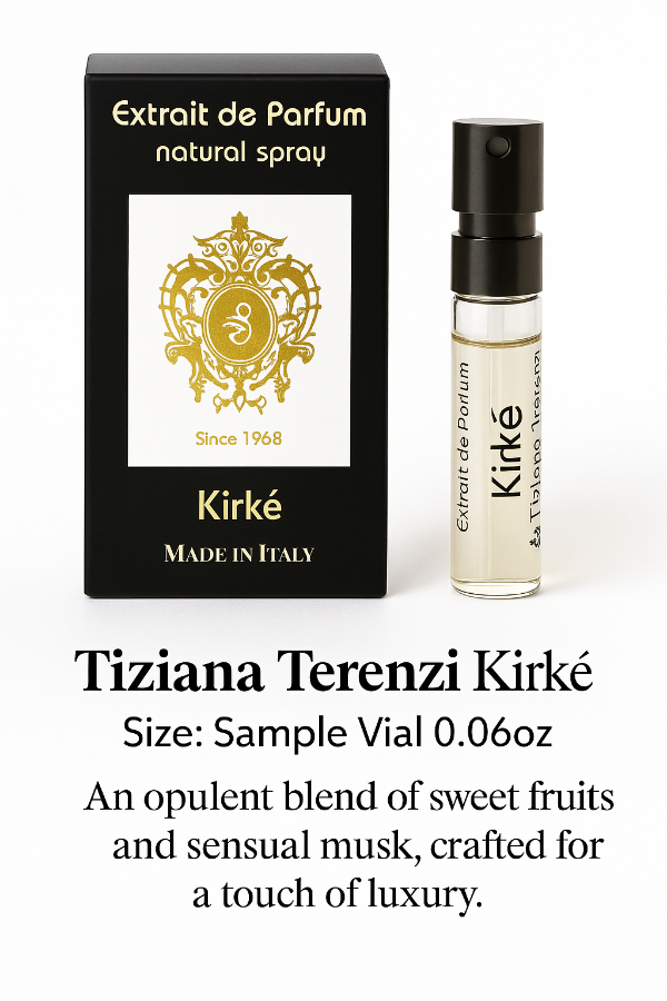 Tiziana Terenzi Kirke Extrait de Parfum 2ml spray sample – fruity unisex niche fragrance by Ghbb Trading