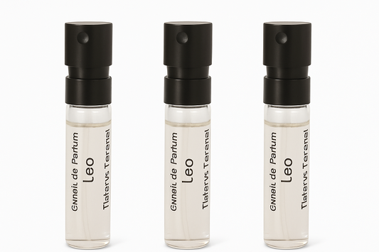 Lot of 3 Tiziana Terenzi LEO Extrait de Parfum 1.5ml sample vials – niche unisex fragrance Ghbb Trading