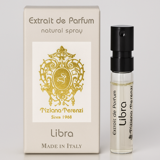  Tiziana Terenzi LIBRA Extrait de Parfum 1.5ml sample vials with boxes – luxury niche perfume Ghbb Trading
