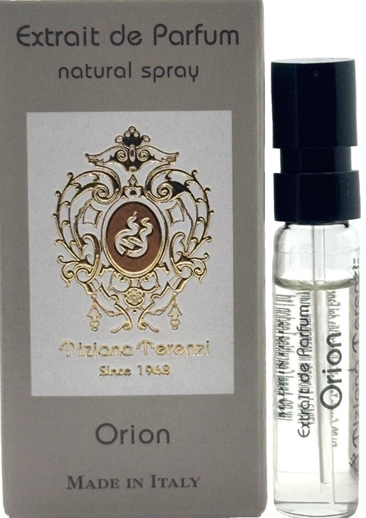 Tiziana Terenzi ORION extrait de parfum sample vial 1.5ml- authentic, fast and free shipping by Ghbb Trading